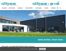 Tablet Screenshot of dihse.de